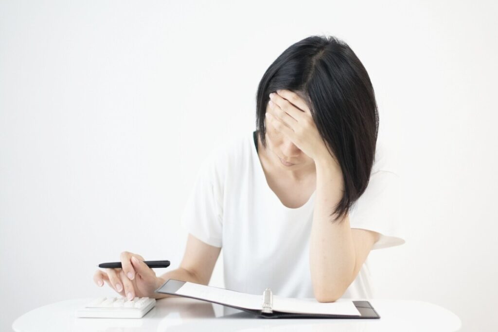 札幌の40代の女性で自律神経の乱れで体調を崩す様子の画像